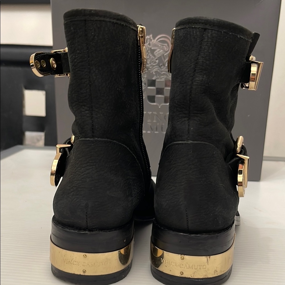 Vince Camuto  Black VO-WYDELL  Boots Womens Size 7 - Picture 3 of 16